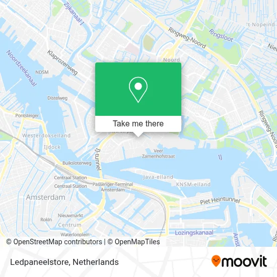 Ledpaneelstore map