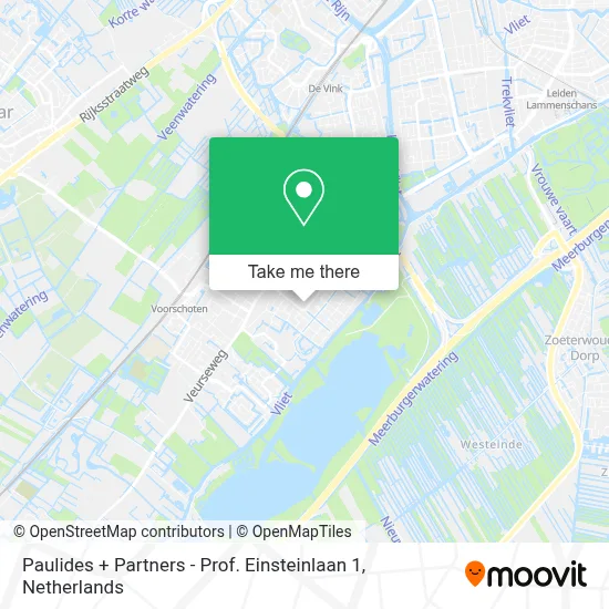 Paulides + Partners - Prof. Einsteinlaan 1 map