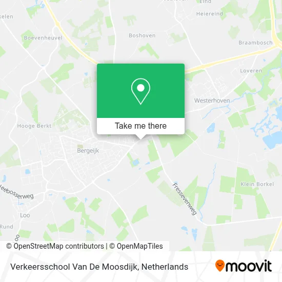 Verkeersschool Van De Moosdijk map