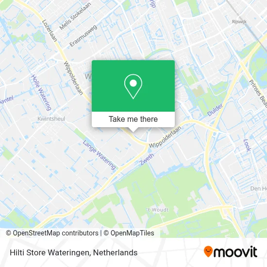 Hilti Store Wateringen map