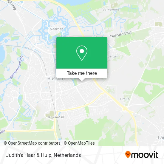 Judith's Haar & Hulp map