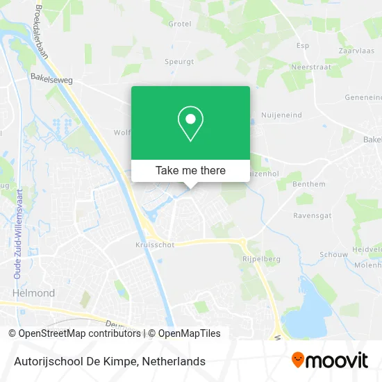 Autorijschool De Kimpe map
