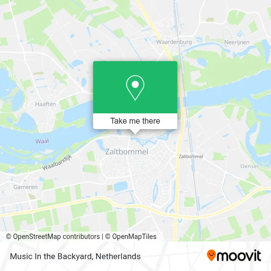 Music In the Backyard map