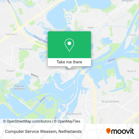 Computer Service Wessem Karte
