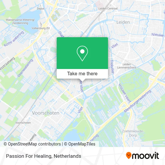 Passion For Healing map