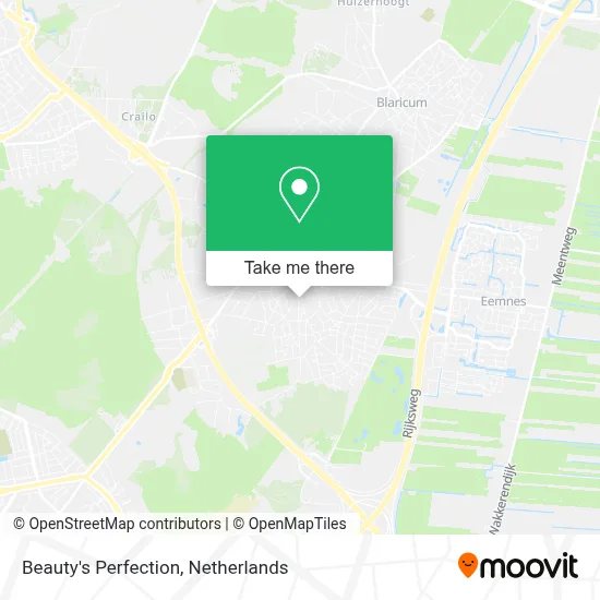 Beauty's Perfection map