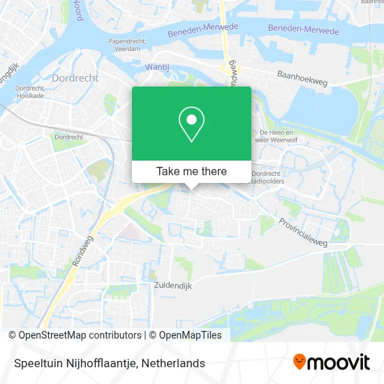 Speeltuin Nijhofflaantje map