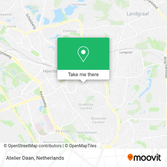 Atelier Daan map