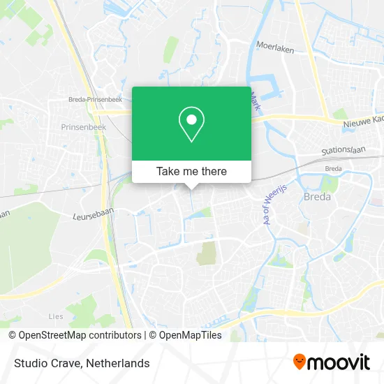 Studio Crave map