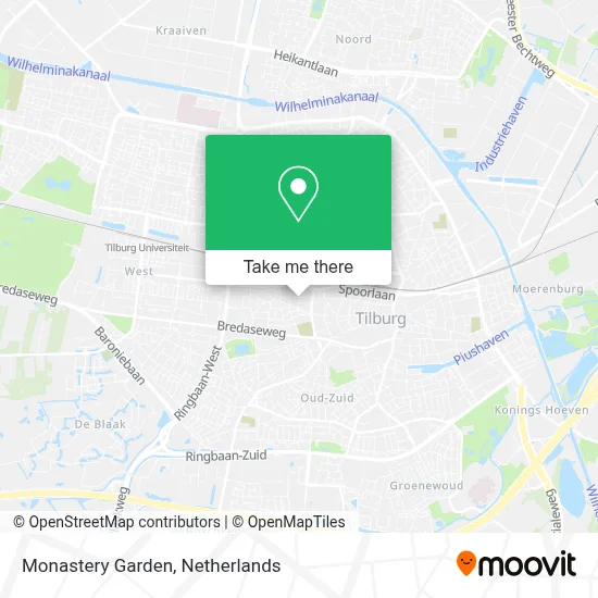 Kloostertuin map