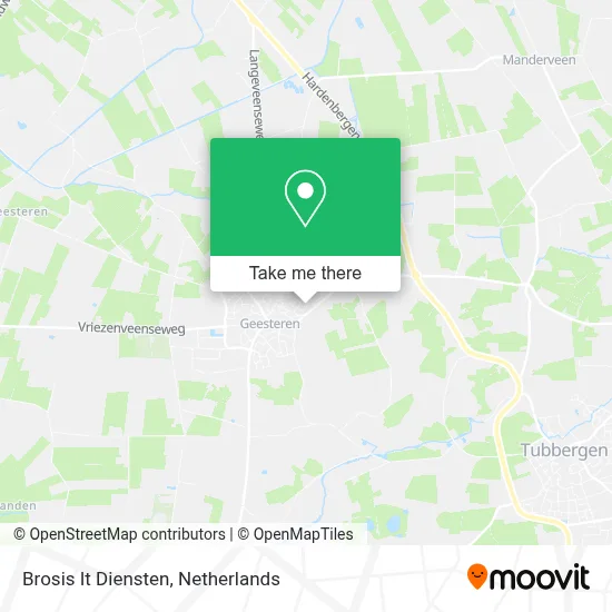 Brosis It Diensten map