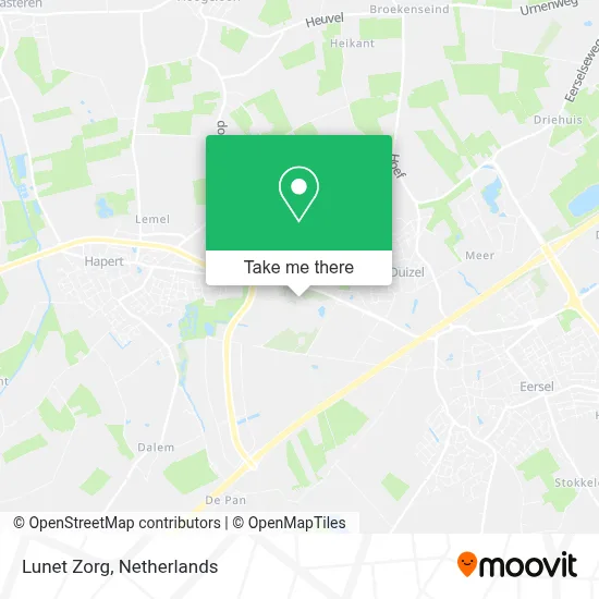 Lunet Zorg map