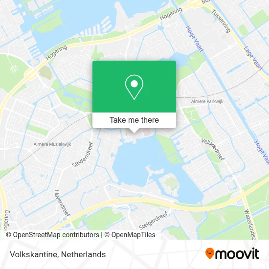 Volkskantine map