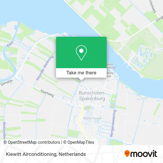 Kiewitt Airconditioning map