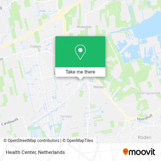 Gezondheidscentrum map