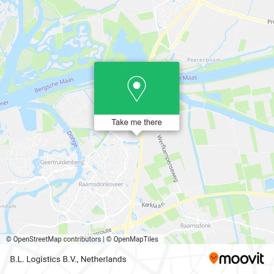 B.L. Logistics B.V. Karte