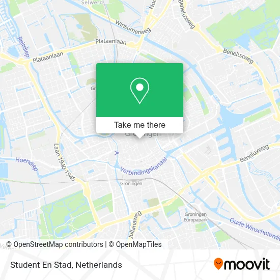 Student En Stad map