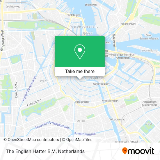 The English Hatter B.V. map