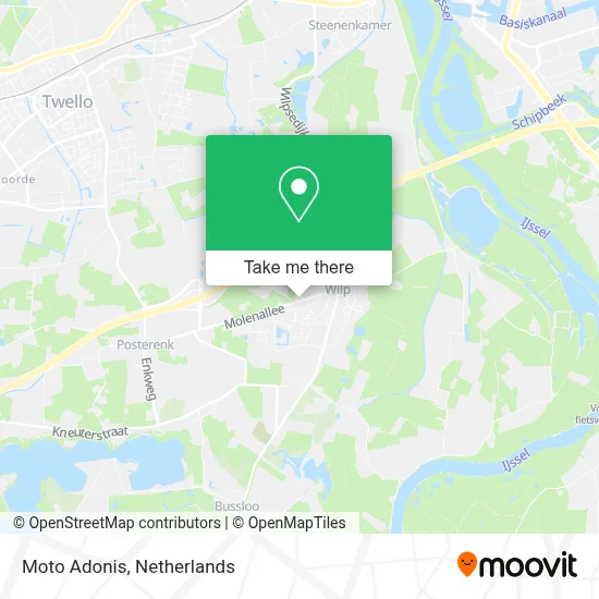 Moto Adonis map