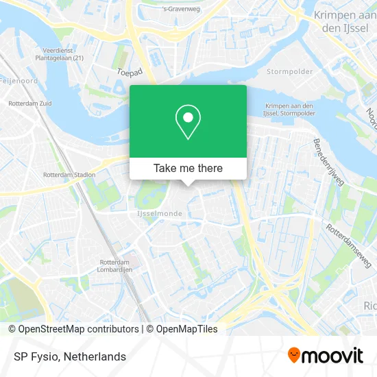 SP Fysio map