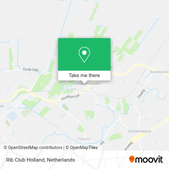 Rib Club Holland map
