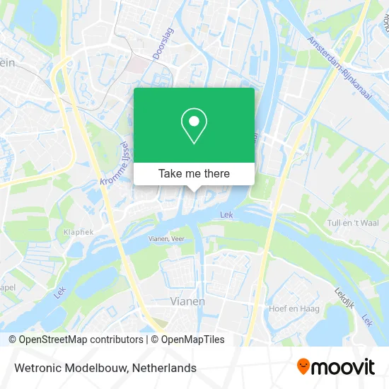 Wetronic Modelbouw map