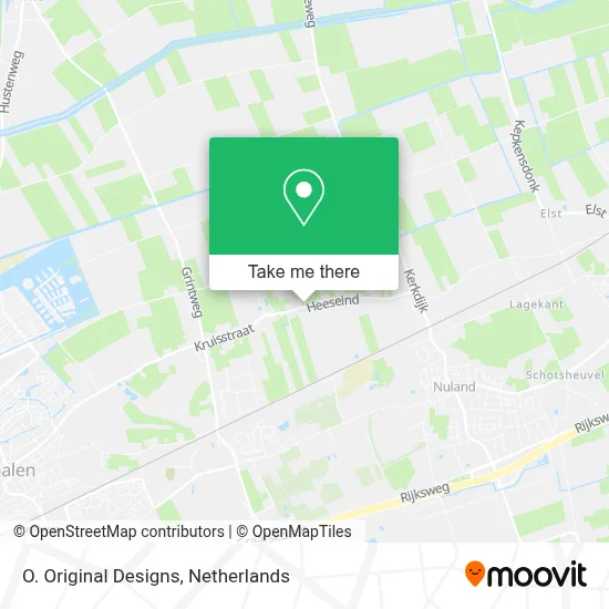 O. Original Designs map