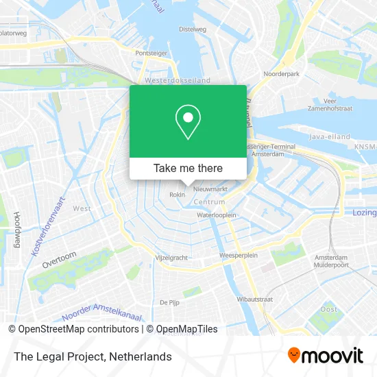The Legal Project map