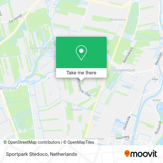 Sportpark Stedoco map