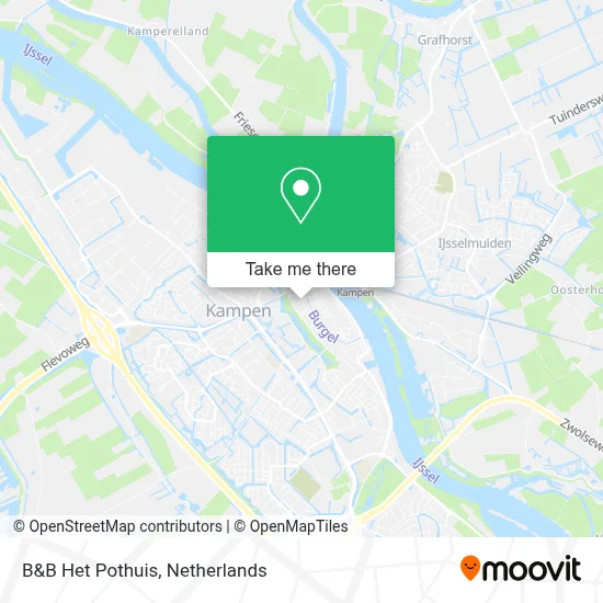 B&B Het Pothuis map
