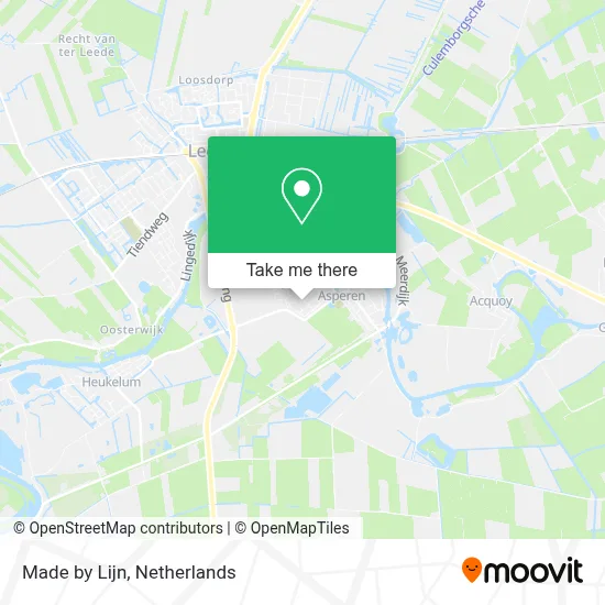 Made by Lijn map