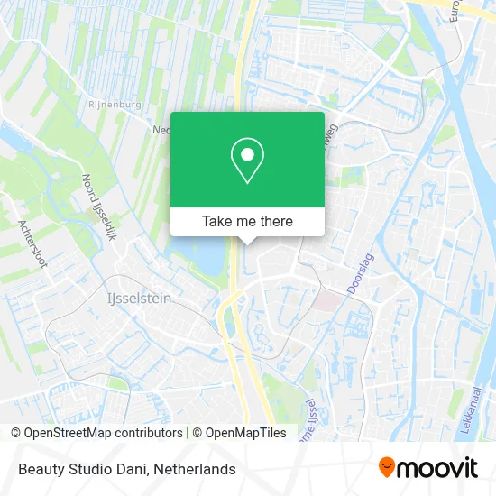 Beauty Studio Dani map