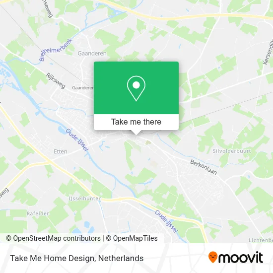 Take Me Home Design map