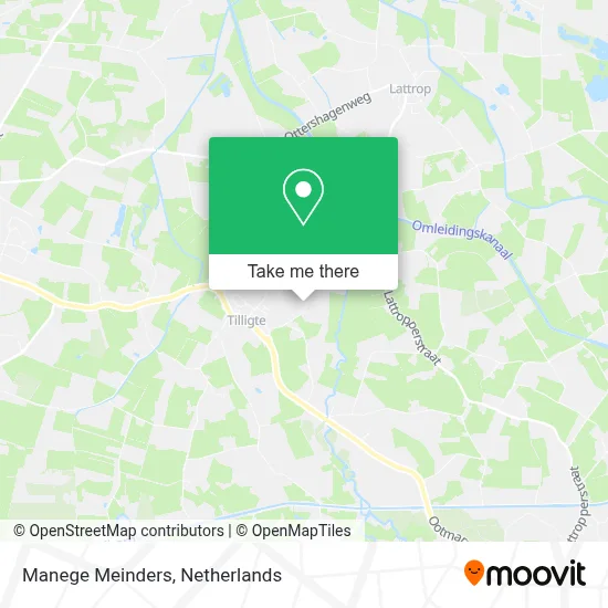 Manege Meinders map