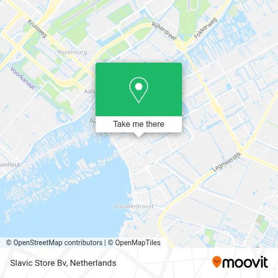 Slavic Store Bv map