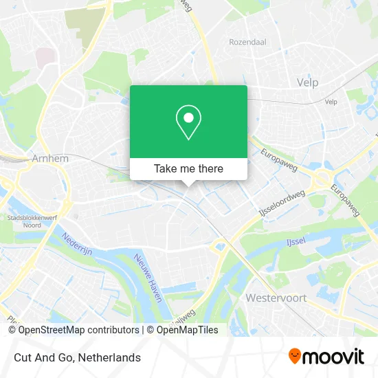 Cut And Go map