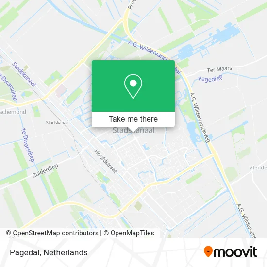 Pagedal map