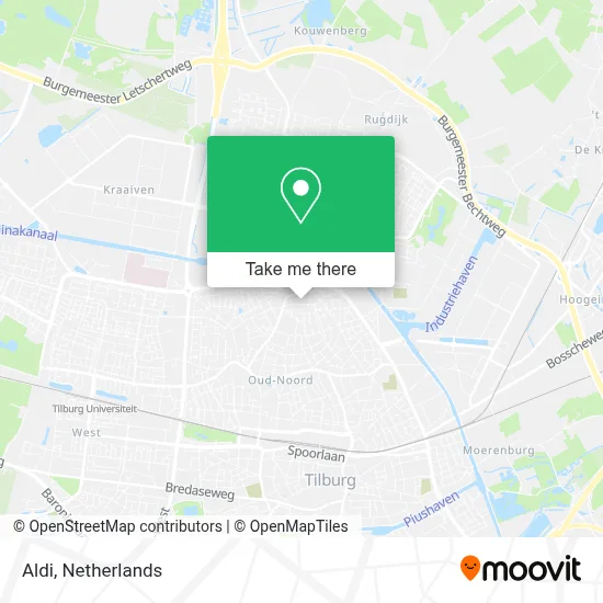 Aldi map