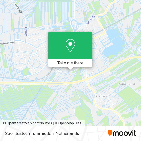 Sporttestcentrummidden map
