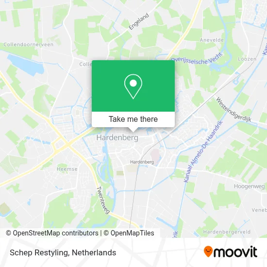 Schep Restyling map