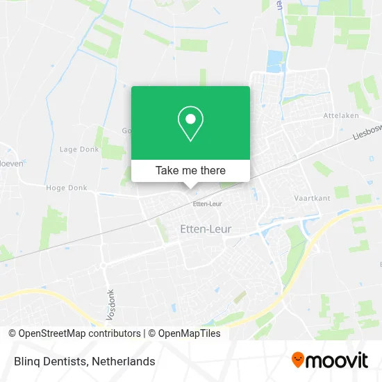 Blinq Dentists map