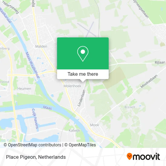 Place Pigeon map