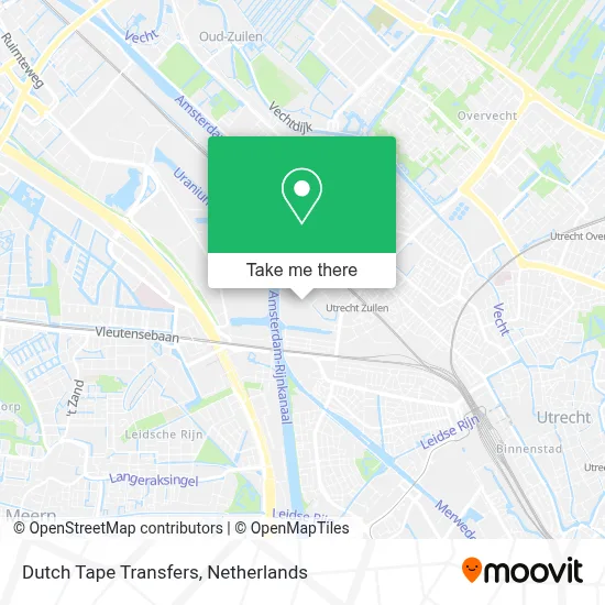 Dutch Tape Transfers map