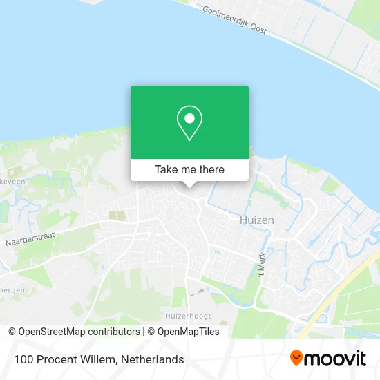 100 Procent Willem map
