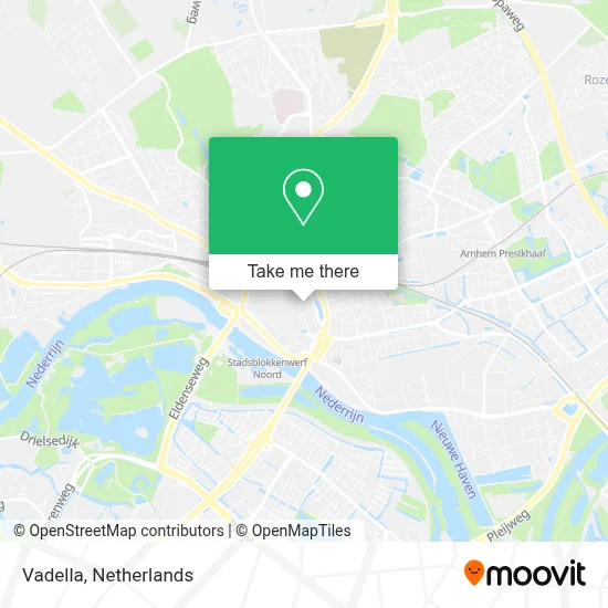 Vadella map
