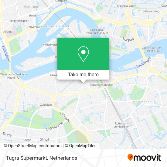 Tugra Supermarkt map