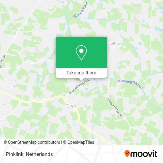 Pinklink map