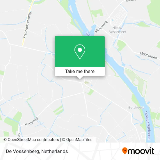 De Vossenberg Karte