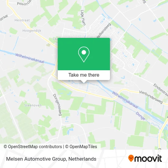 Melsen Automotive Group map