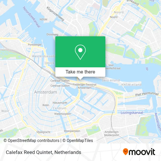 Calefax Reed Quintet map